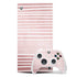 Pink and White Stripes Xbox Series X Skins