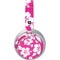 Pink and White Surface Headphones Skin