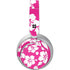 Pink and White Surface Headphones Skin
