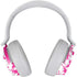 Pink and White Surface Headphones Skin
