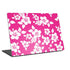 Pink and White Laptop Skins