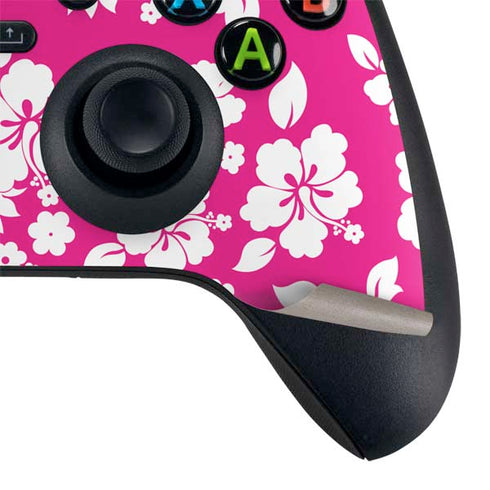 Pink and White Xbox Series X Controller Skin