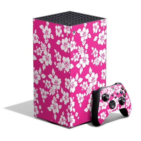 Pink and White XBox Series X Digital Edition Bundle Skin