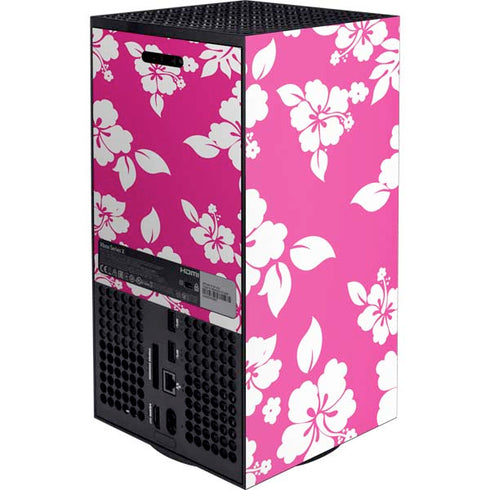 Pink and White XBox Series X Digital Edition Console Skin