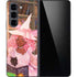 Pink Anime Witch Girls in Library with Cats by Ivy Dolamore Galaxy Z Fold5 5G Skin