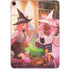 Pink Anime Witch Girls in Library with Cats by Ivy Dolamore Apple iPad Pro Skin
