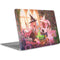Pink Anime Witch Girls in Library with Cats by Ivy Dolamore Apple MacBook Air Skin
