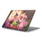 Pink Anime Witch Girls in Library with Cats by Ivy Dolamore Apple MacBook Pro 16-inch Skin