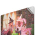 Pink Anime Witch Girls in Library with Cats by Ivy Dolamore Apple MacBook Pro 16-inch Skin