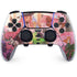 Pink Anime Witch Girls in Library with Cats by Ivy Dolamore PS5 DualSense Edge Pro Controller Skin