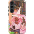 Pink Anime Witch Girls in Library with Cats by Ivy Dolamore Galaxy S25 Impact Case