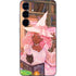 Pink Anime Witch Girls in Library with Cats by Ivy Dolamore Galaxy S24 Skin