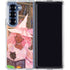 Pink Anime Witch Girls in Library with Cats by Ivy Dolamore Galaxy Z Fold6 Clear Case