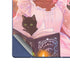 Pink Anime Witch Girls in Library with Cats by Ivy Dolamore Galaxy Z Fold6 Skin