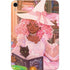 Pink Anime Witch Girls in Library with Cats by Ivy Dolamore Apple iPad Mini Skin