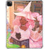 Pink Anime Witch Girls in Library with Cats by Ivy Dolamore iPad Pro 11in (2024) Clear Case