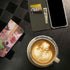 Pink Anime Witch Girls in Library with Cats by Ivy Dolamore iPhone 14 Pro Folio Case