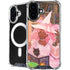 Pink Anime Witch Girls in Library with Cats by Ivy Dolamore iPhone 16 MagSafe Case