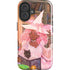 Pink Anime Witch Girls in Library with Cats by Ivy Dolamore iPhone 16 Plus Impact Case