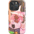 Pink Anime Witch Girls in Library with Cats by Ivy Dolamore iPhone 16 Pro Impact Case