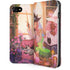 Pink Anime Witch Girls in Library with Cats by Ivy Dolamore iPhone Cases