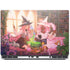 Pink Anime Witch Girls in Library with Cats by Ivy Dolamore Dell Precision Skin
