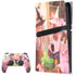 Pink Anime Witch Girls in Library with Cats by Ivy Dolamore PS5 Pro Bundle Skin