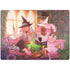 Pink Anime Witch Girls in Library with Cats by Ivy Dolamore Surface Laptop 7 15in Skin