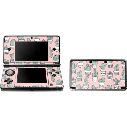 Pink Cactus Nintendo Skins