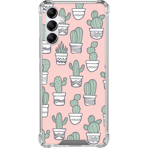 Pink Cactus Gabb Phone 4 Clear Case