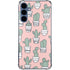 Pink Cactus Galaxy A55 5G Clear Case