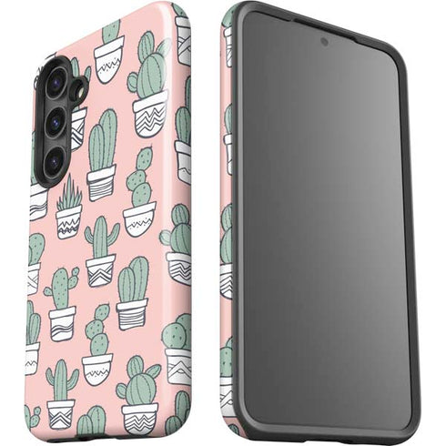 Pink Cactus Galaxy S25 Impact Case