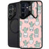 Pink Cactus Galaxy S25 Kickstand Case
