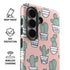 Pink Cactus Galaxy S26 Impact Case