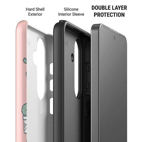 Pink Cactus Galaxy S26 Impact Case