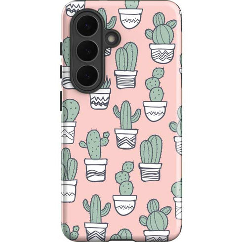 Pink Cactus Galaxy S26 Plus Impact Case