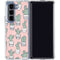 Pink Cactus Galaxy Z Fold5 5G Clear Case