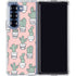 Pink Cactus Galaxy Z Fold7 Clear Case