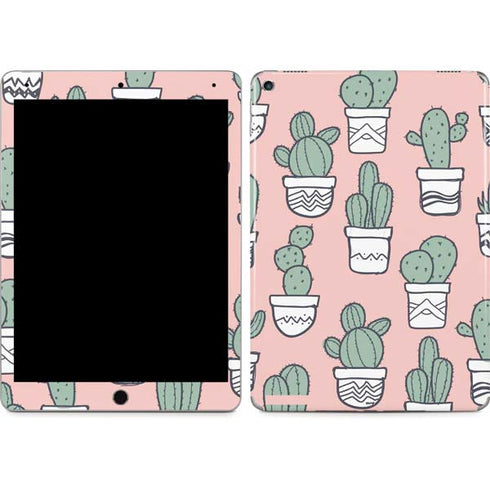 Pink Cactus iPad Skins