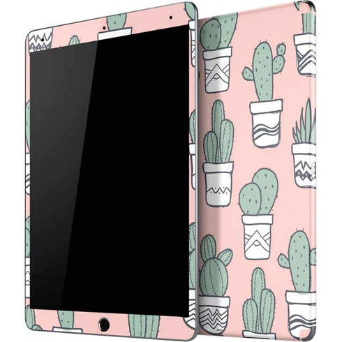 Pink Cactus iPad Skins