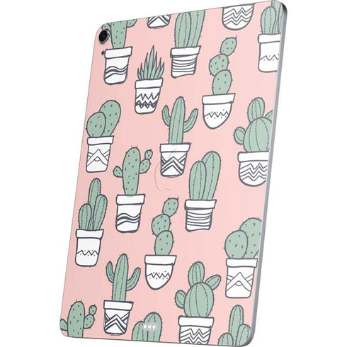 Pink Cactus Apple iPad Air Skin
