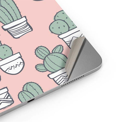 Pink Cactus Apple iPad Air Skin