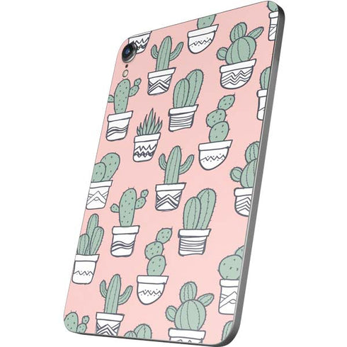 Pink Cactus Apple iPad Mini Skin