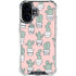 Pink Cactus iPhone 16 Plus Clear Case