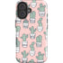 Pink Cactus iPhone 16 Plus Impact Case