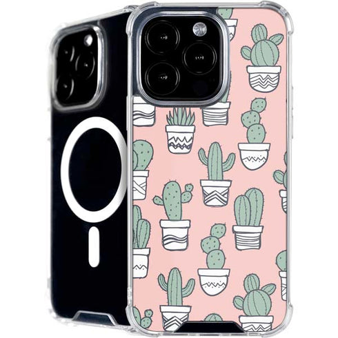 Pink Cactus iPhone 16 Pro Max MagSafe Case