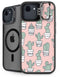 Pink Cactus iPhone 16e Kickstand Case
