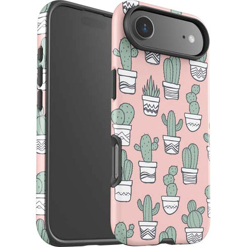 Pink Cactus iPhone 17 Air Impact Case
