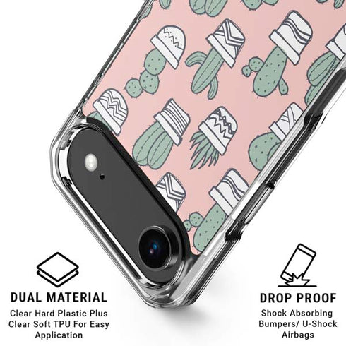 Pink Cactus iPhone 17 Air MagSafe Case