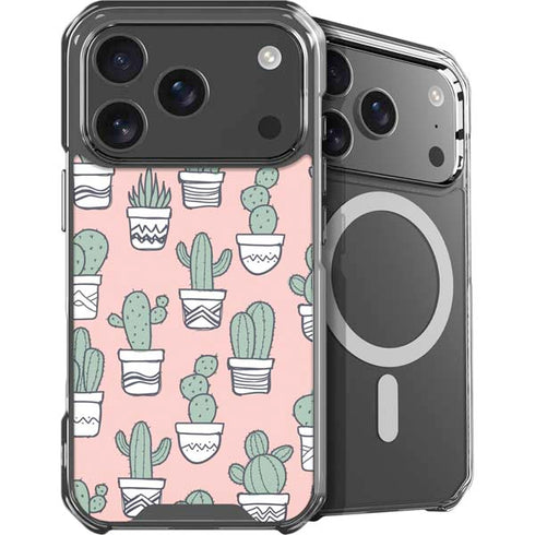 Pink Cactus iPhone 17 Pro Max MagSafe Case